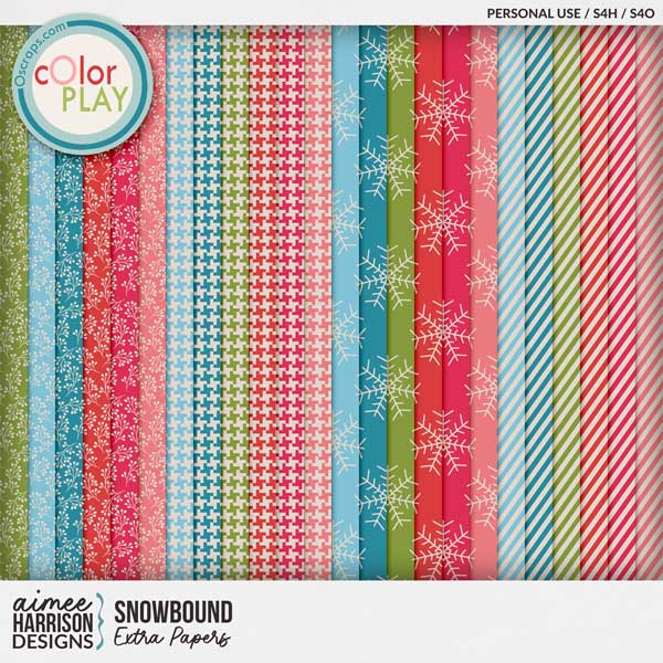 Snowbound Extra Papers by Aimee Harrison