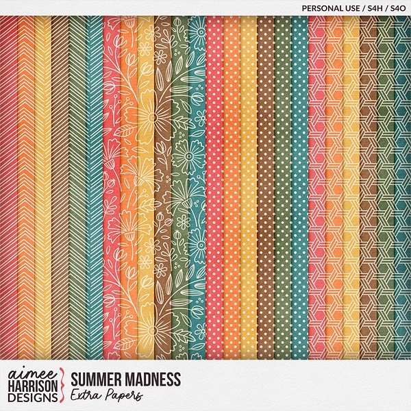 Summer Madness Extra Papers by Aimee Harrison