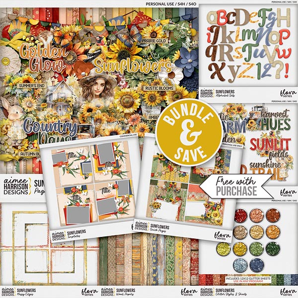Sunflowers Collection by Aimee Harrison