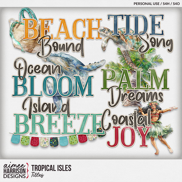 Tropical Isles Titles by Aimee Harrison