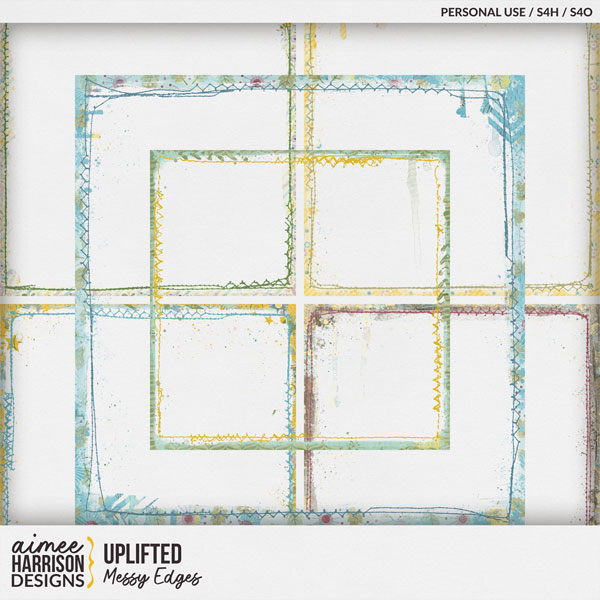 Uplifted Messy Edges by Aimee Harrison