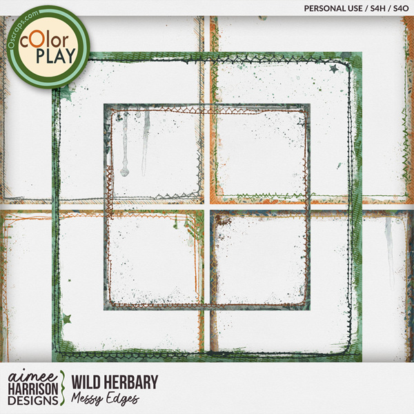 Wild Herbary Messy Edges by Aimee Harrison