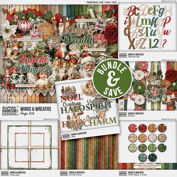 Wings & Wreaths Collection by Aimee Harrison