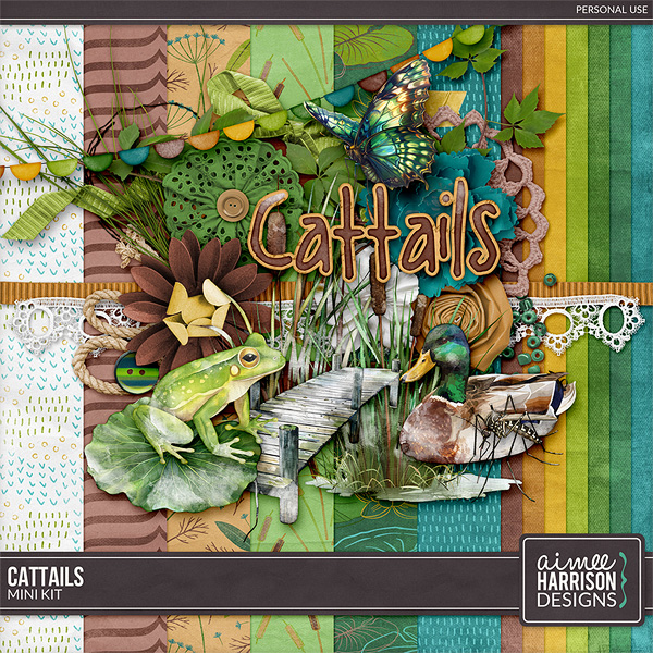 Cattails Mini Kit by Aimee Harrison