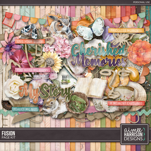 FWP Fusion Page Kit by Aimee Harrison