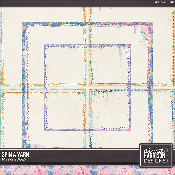 Spin a Yarn Messy Edges by Aimee Harrison