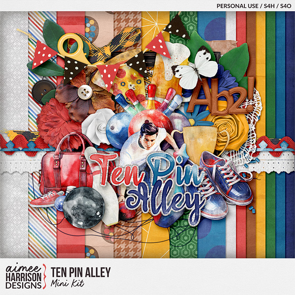 Ten Pin Alley Mini Kit by Aimee Harrison