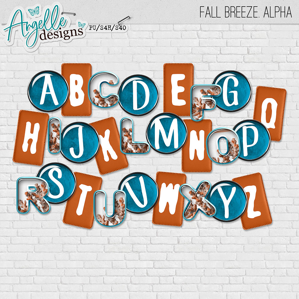 Fall Breeze Alpha by Angelle Designs
