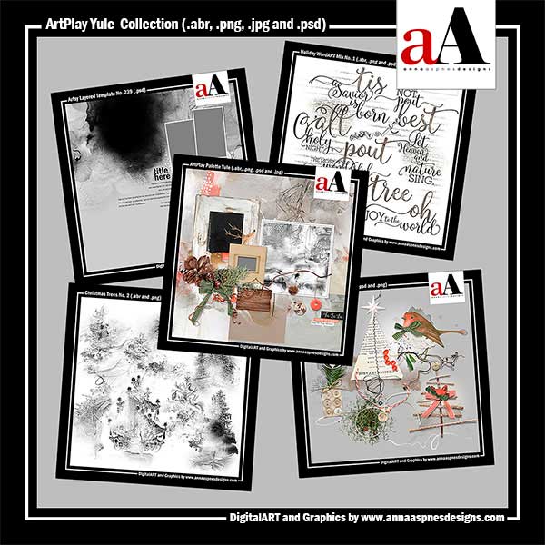 Yule Digital Scrapbook Collection