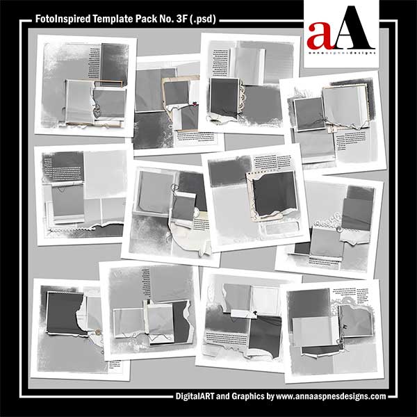 FotoInspired Template Pack No 3F