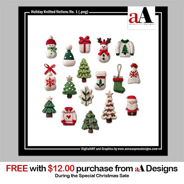 Holiday Knitted Notions No 1