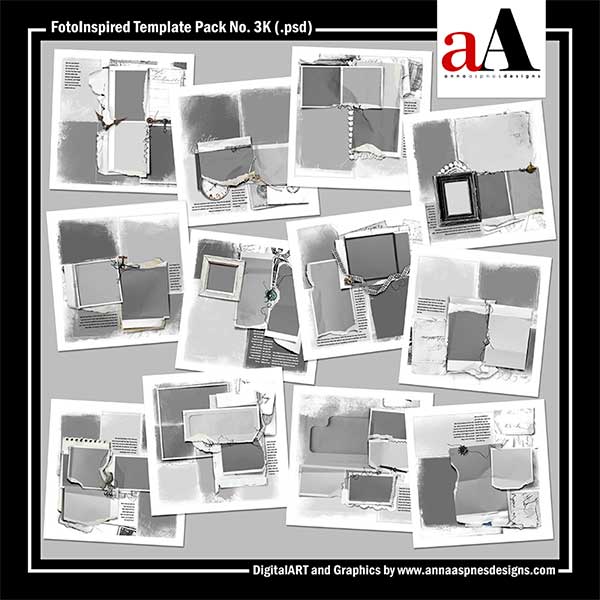 FotoInspired Template Pack No 3K