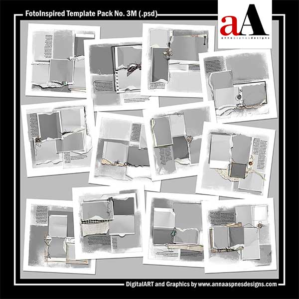 FotoInspired Template Pack No 3M