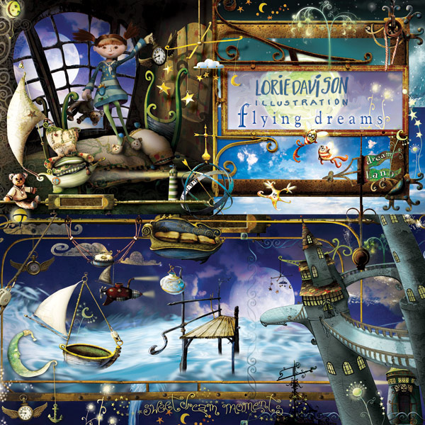 Flying Dreams Storybook Collection (with everything in it) by Lorie Davison