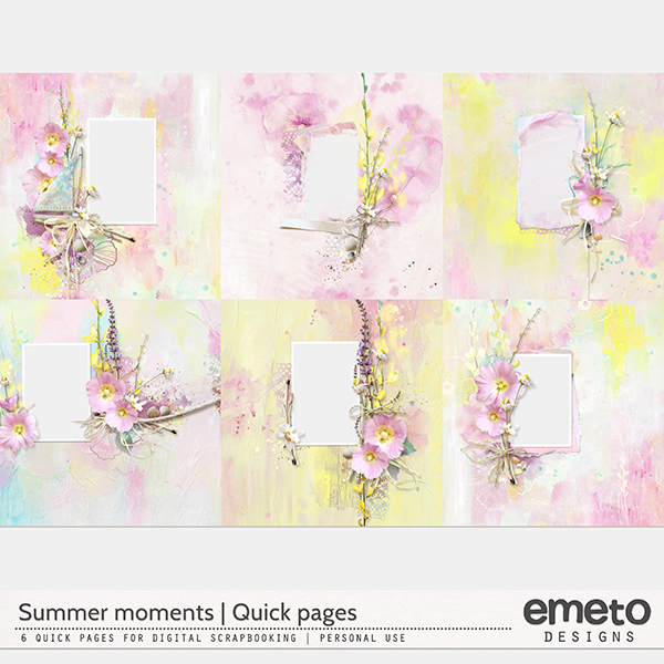Summer Moments - Quick pages