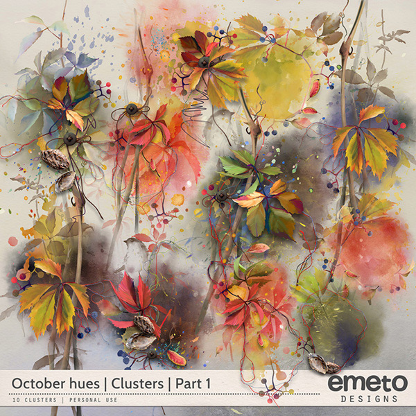 October hues - clusters part 1