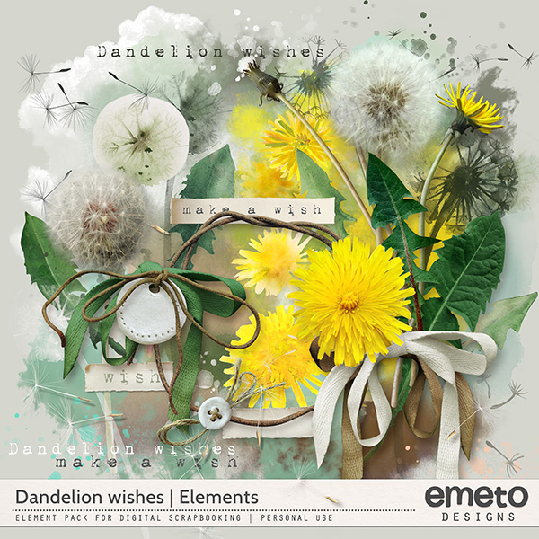 Dandelion Wishes Elements