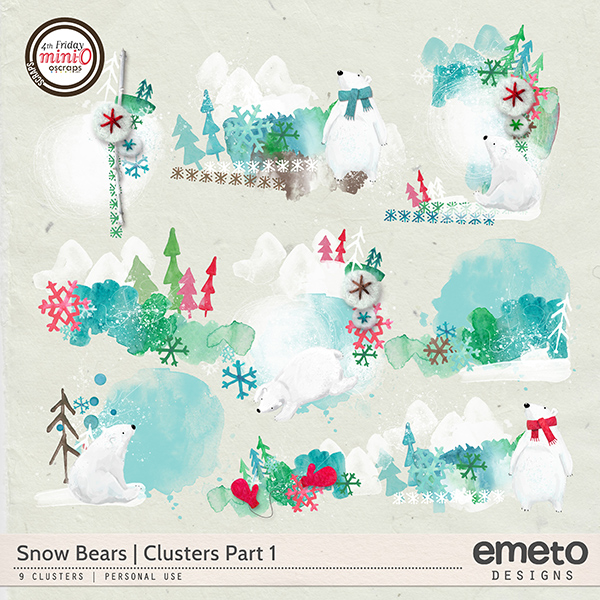 Snow Bears clusters part 1