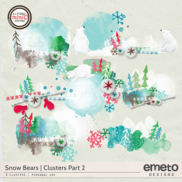 Snow Bears clusters part 2