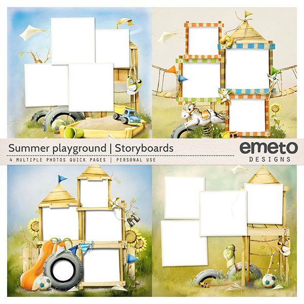 Summer Playground - Storyboards
