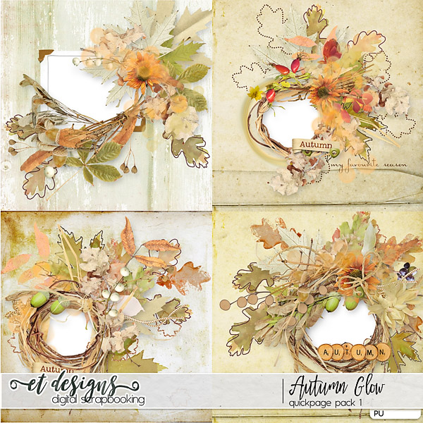 Autumn Glow Quickpages 1