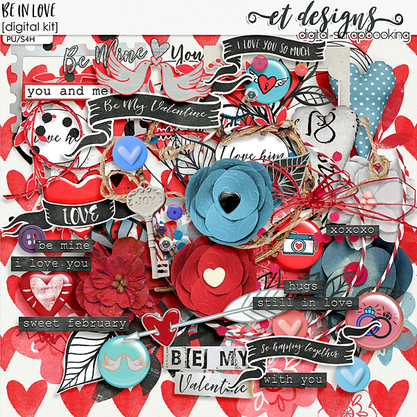 Be in Love kit by et designs