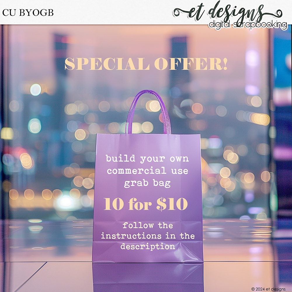 BYOGB 10 for $10 { Commercial Use }  by et designs 