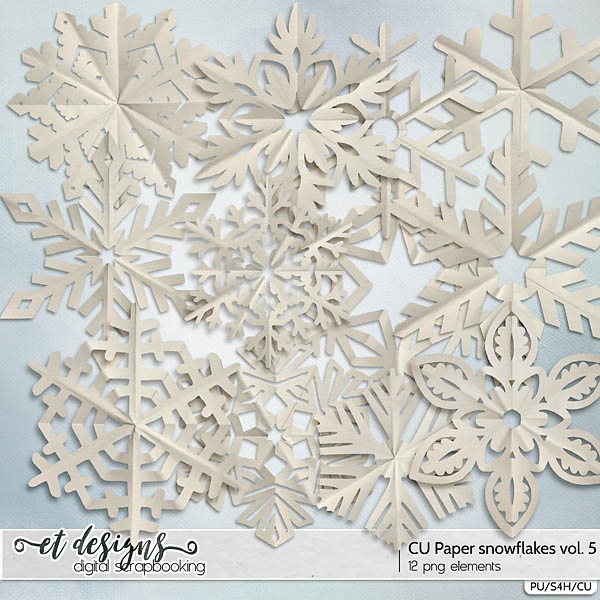 CU Paper Snowflakes vol.5