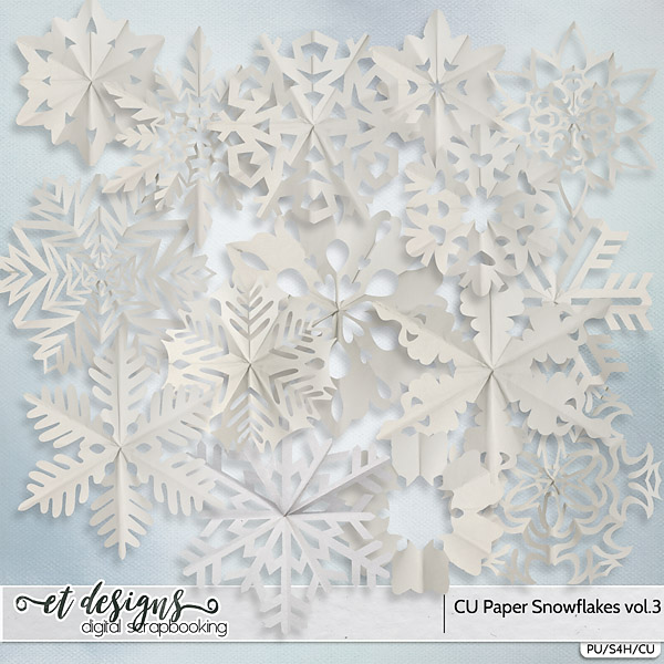 CU Paper Snowflakes vol.3