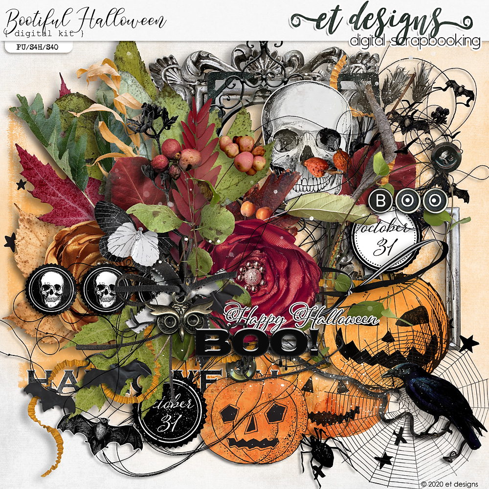 Bootiful Halloween Kit by et designs