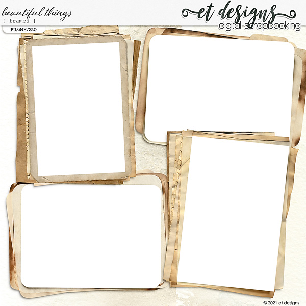 Beautiful Things Frames by et designs