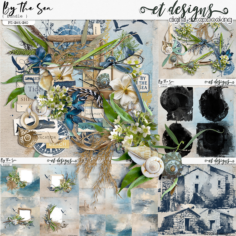 By the Sea Bundle by et designs