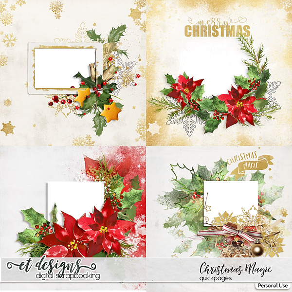 Christmas Magic Quickpages