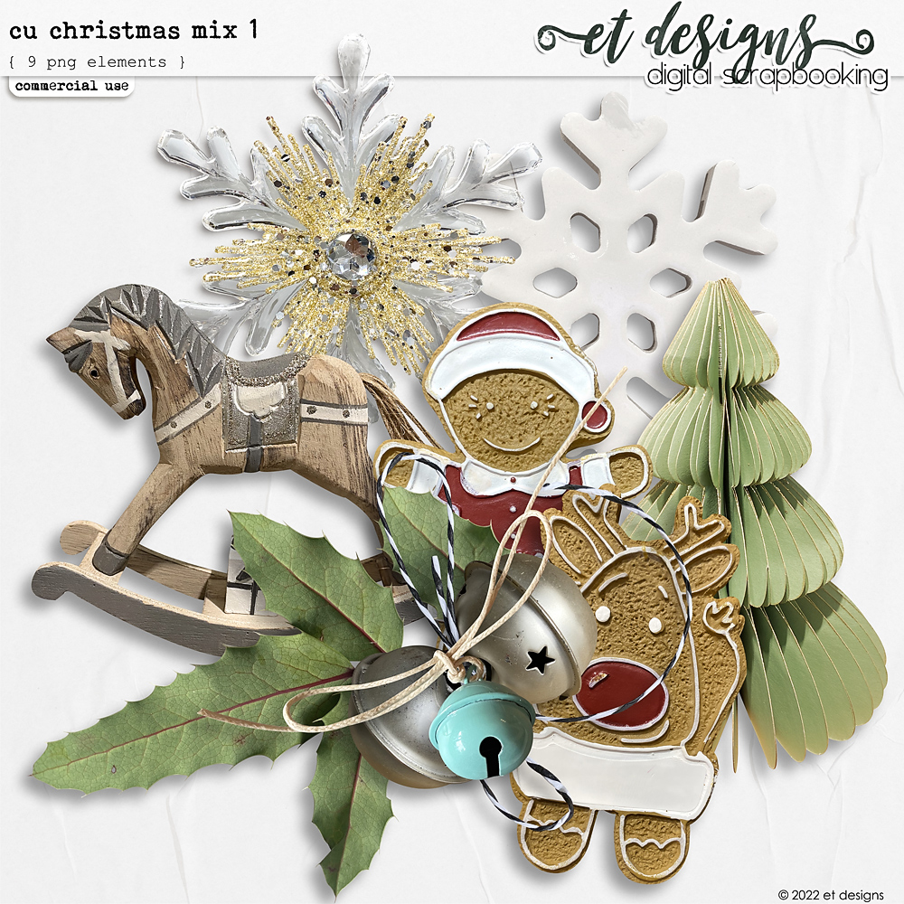 CU Christmas Mix 1 by et designs