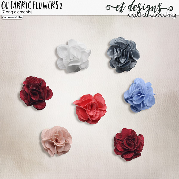 CU Fabric Flowers vol.2