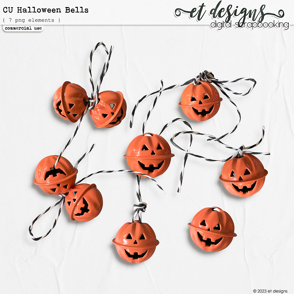 CU Halloween Bells by et designs