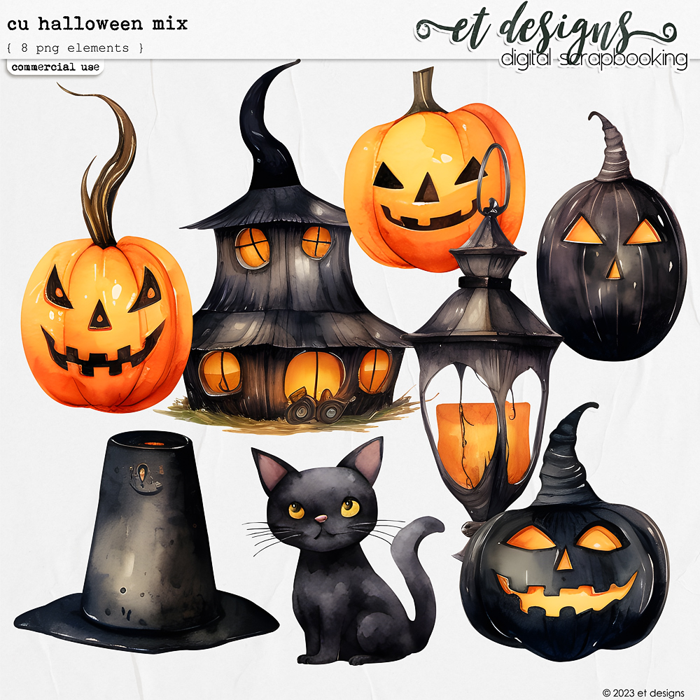 CU Halloween Mix by et designs