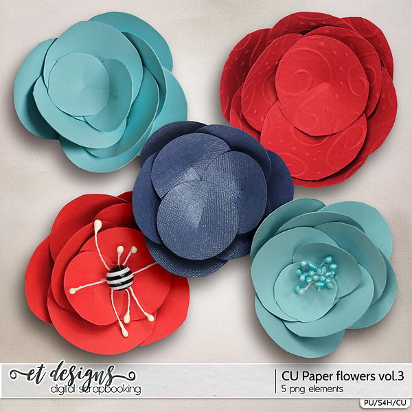 CU Paper Flowers vol.3