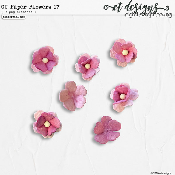 CU Paper Flowers vol.17