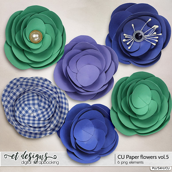 CU Paper Flowers vol.5