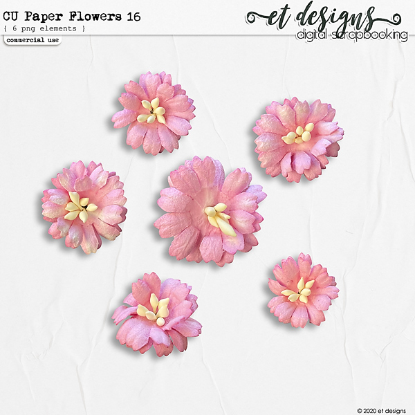 CU Paper Flowers vol.16