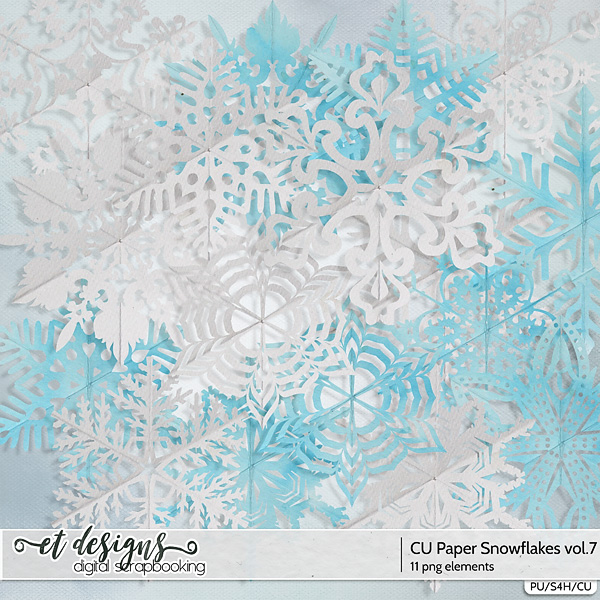 CU Paper Snowflakes vol.7