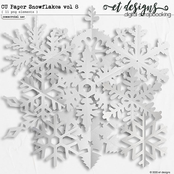 CU Paper Snowflakes vol.8