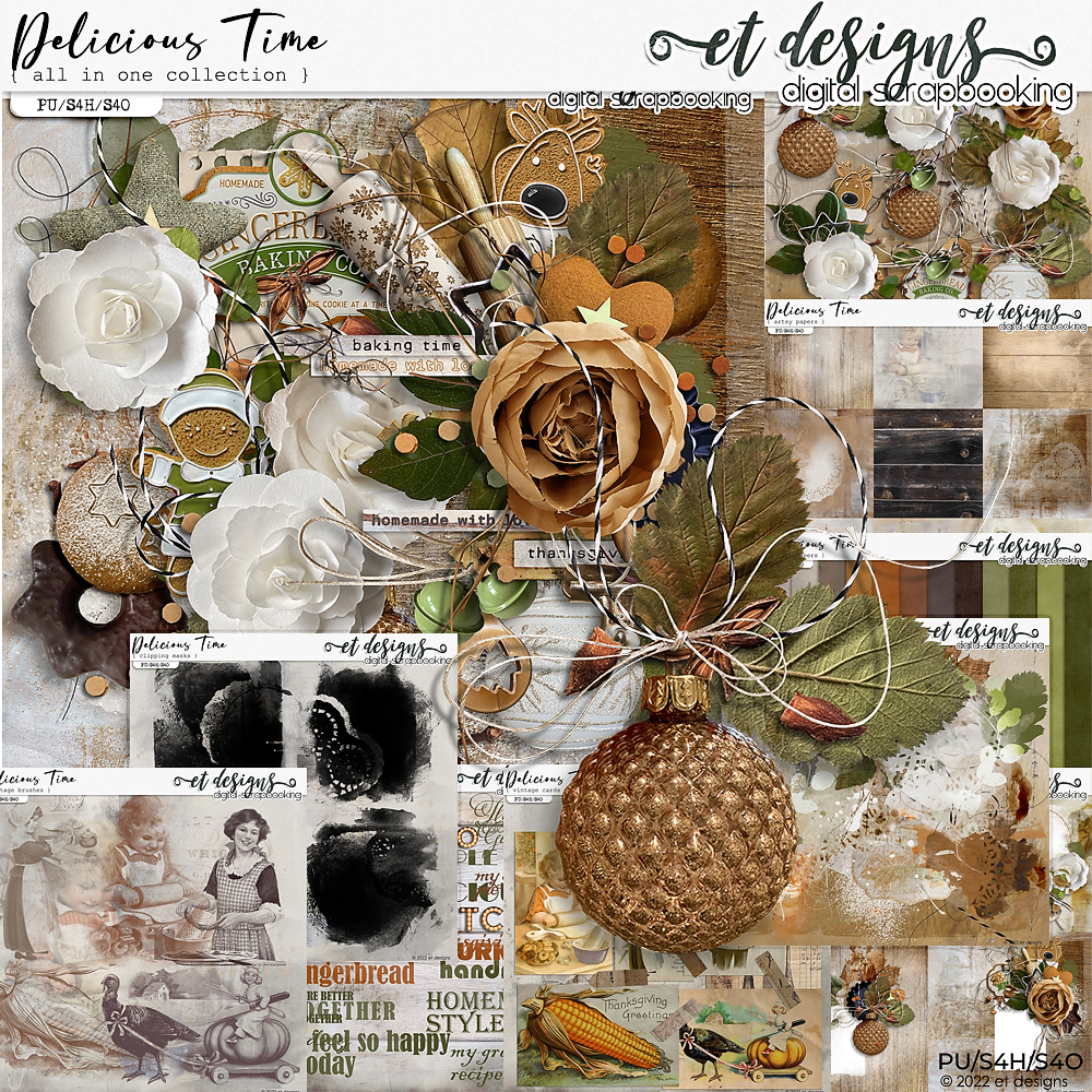 Delicious Time Bundle by et designs