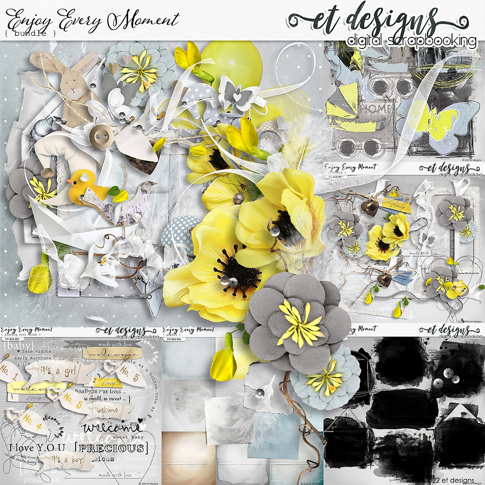 Enjoy Every Moment Bundle by et designs