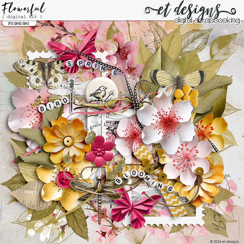 Flowerful Kit by et designs