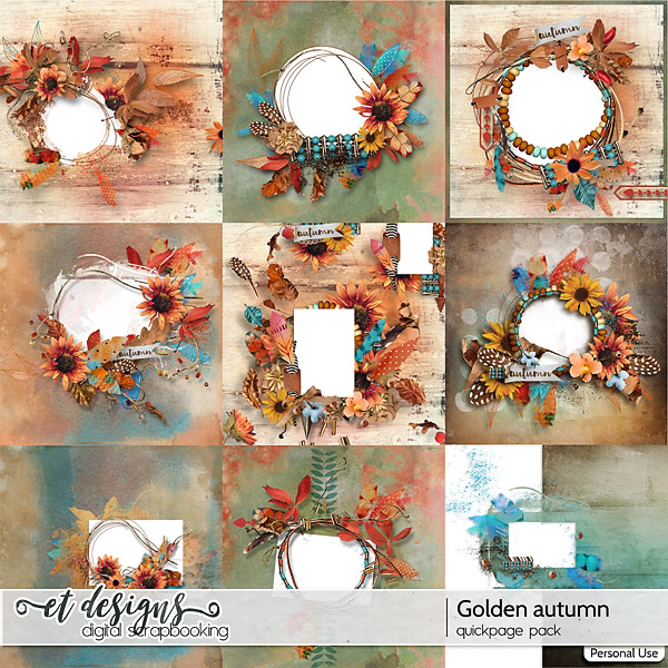 Golden Autumn Quickpages