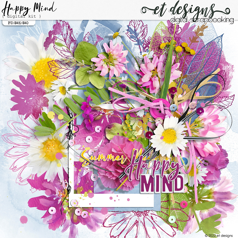 Happy Mind Kit by et designs