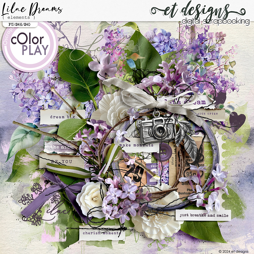 Lilac Dreams Elements by et designs
