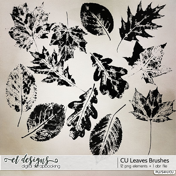 CU Leaves Brushes